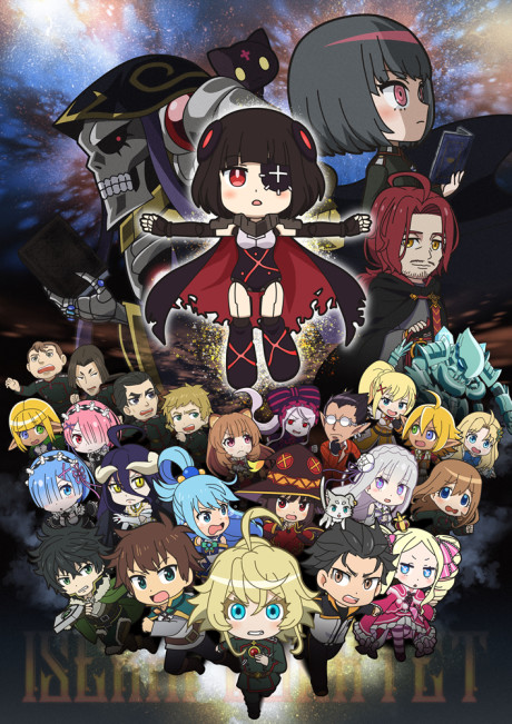 Isekai Quartet Movie: Another World Poster