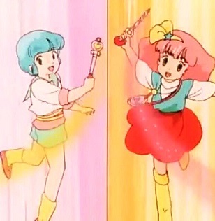 Mahou no Princess Minky Momo vs. Mahou no Tenshi Creamy Mami Poster