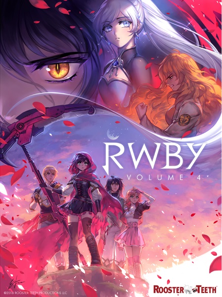 RWBY Volume 4 (Japanese Dub) Poster