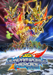 SD Gundam World Heroes Poster