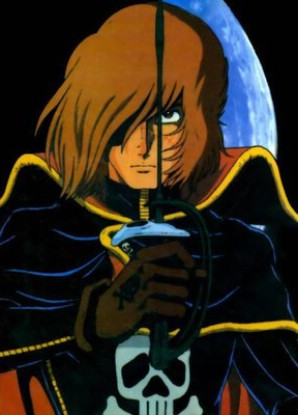 Space Pirate Captain Harlock Poster