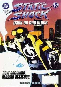 Static Shock (Dub) Poster